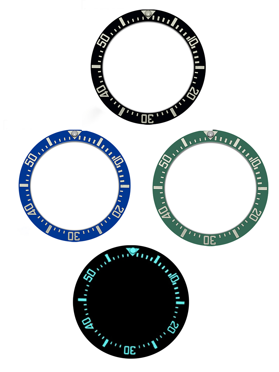 Watch Bezel Insert Ceramic Luminous - Anello di Inserimento per Ghiera in