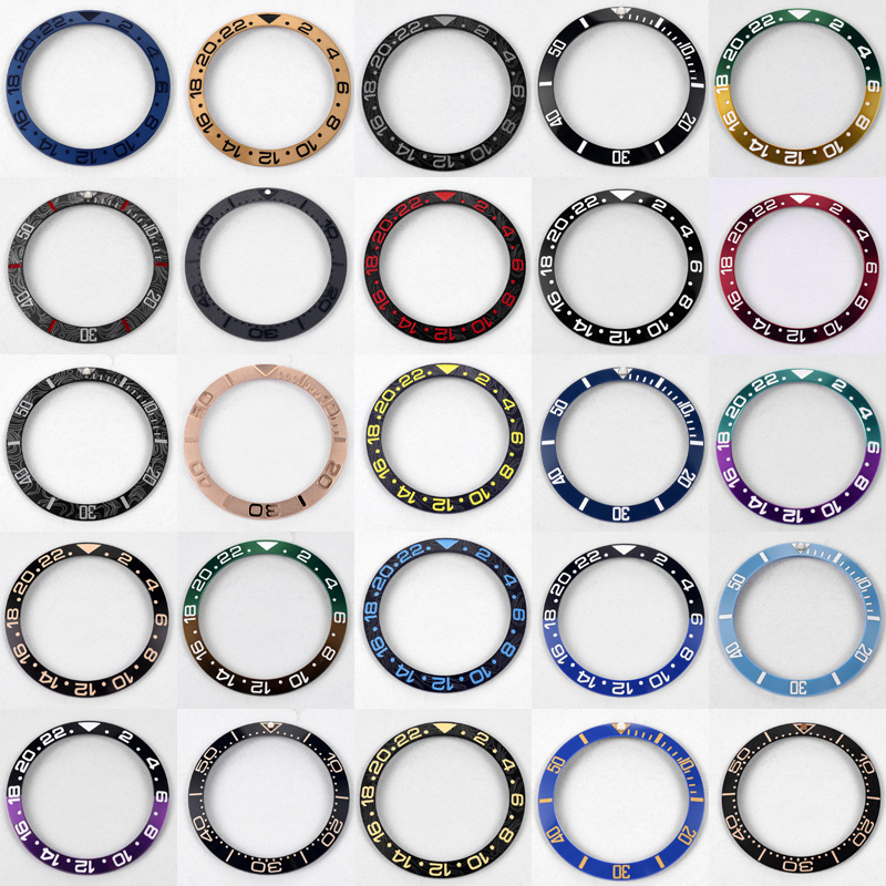Watch Bezel Insert Ceramic Luminous - Inserto per ghiera in ceramica inclinata