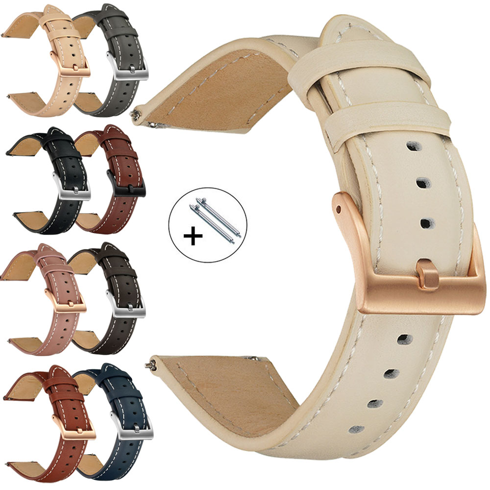 Leather Watch Strap Quick Release 20Mm 22Mm - 14mm 16mm 18mm 20mm 22mm cinturino