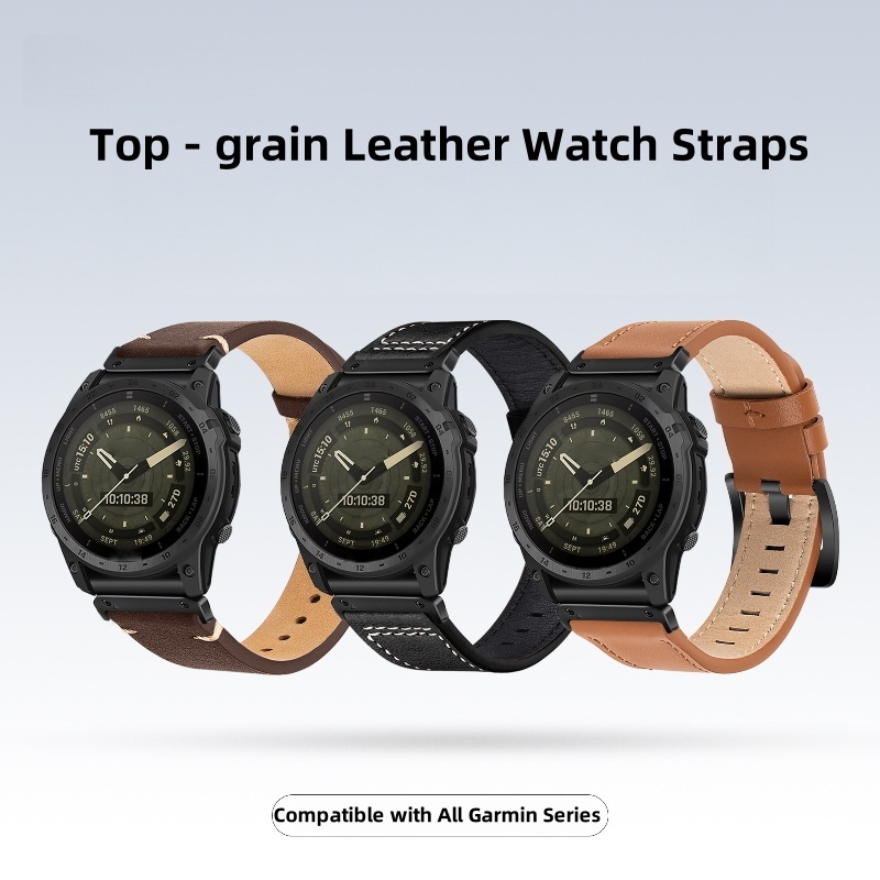 Leather Watch Strap Quick Release 20Mm 22Mm - Cinturino per orologio in vera pelle