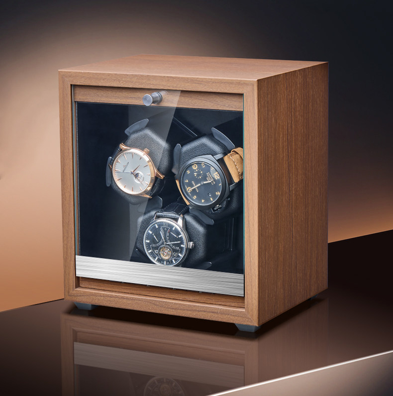 Watch Winder Automatic Dual Watch Box - Avvolgitore per orologi premium a 3