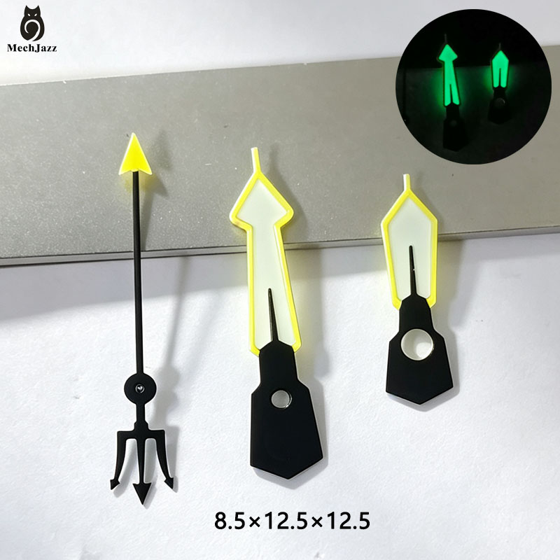 Watch Hands Set Luminous Replacement Nh35 - Set di Lancette per Orologio MechJazz,