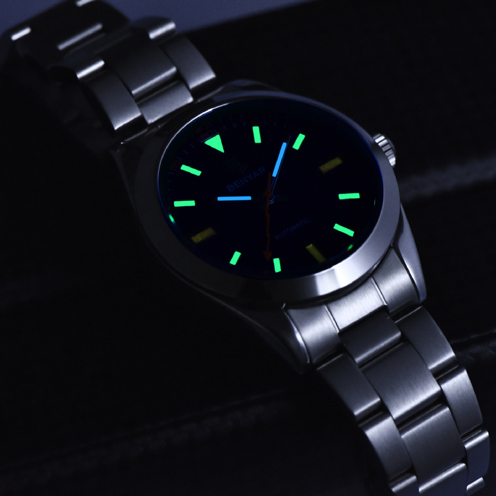 Nuovo Orologio da Uomo BENYAR  - Men Mechanical Watch Sapphire Crystal recensione e prezzo