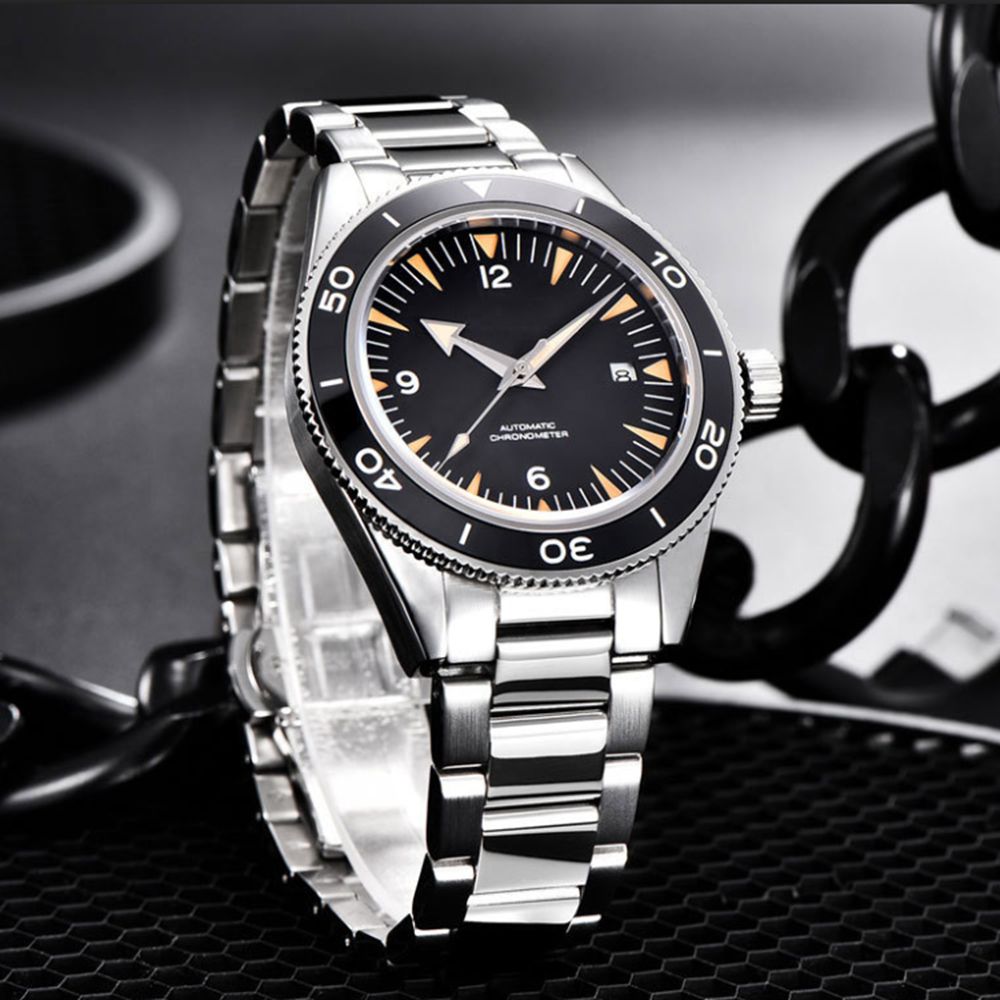 Logo personalizzato NH35 Movim - Men Mechanical Watch Sapphire Crystal recensione e prezzo