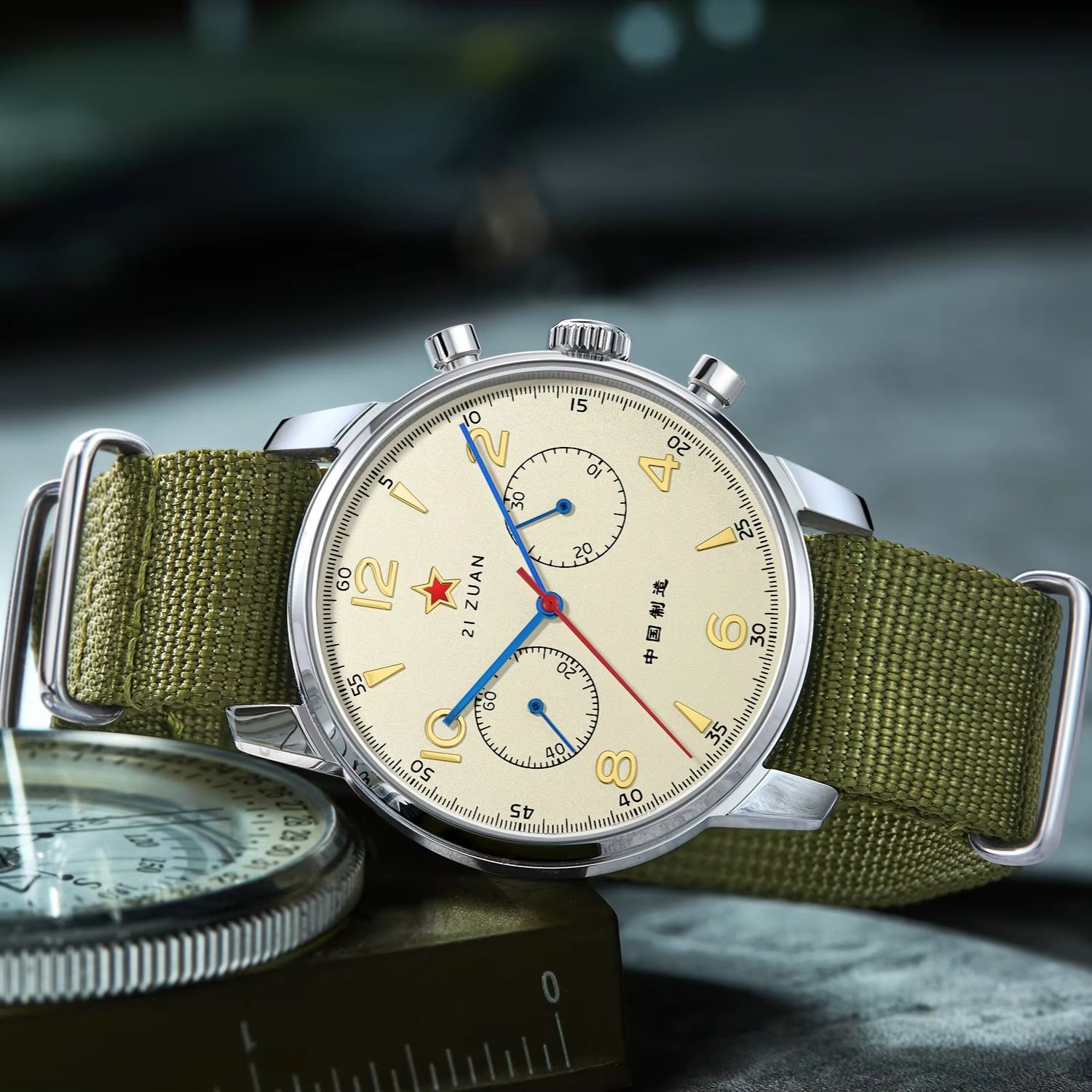 TOPHILL 40mm Seagull ST1901 19 - Chronograph Mechanical Watch Seagull 1963 recensione e prezzo