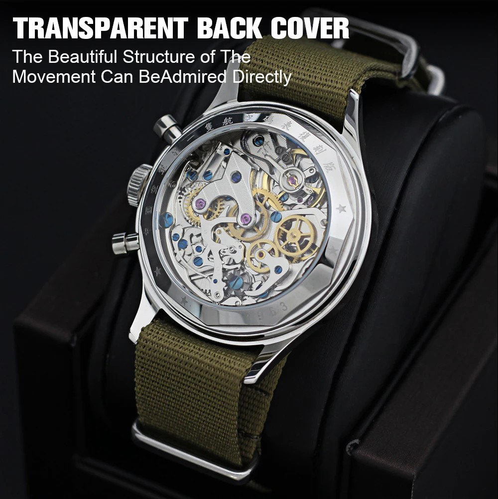 Orologio Meccanico SEAKOSS da  - Chronograph Mechanical Watch Seagull 1963 recensione e prezzo