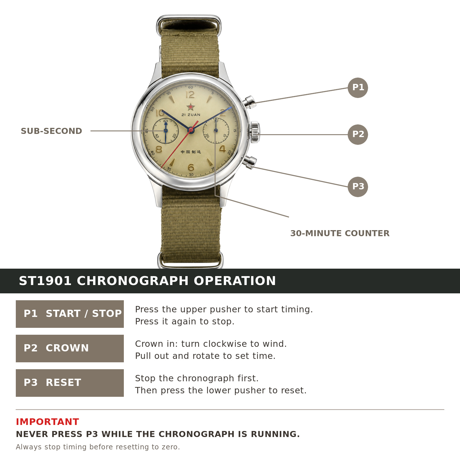 Orologio Meccanico SEAKOSS da  - Chronograph Mechanical Watch Seagull 1963 recensione e prezzo