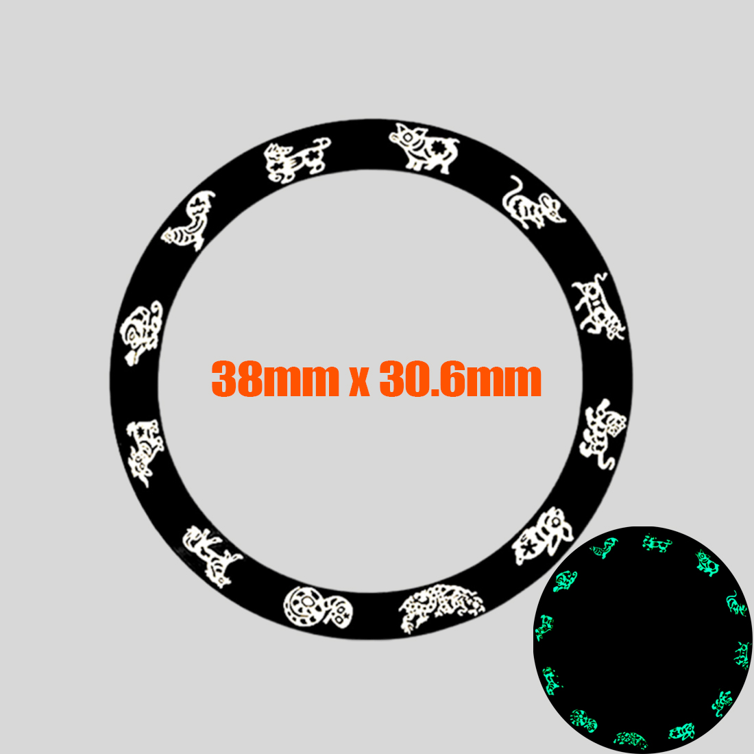 Anello con castone luminoso co - Watch Bezel Insert Ceramic Luminous recensione e prezzo