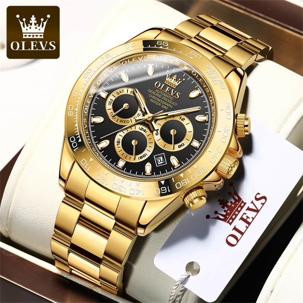 OLEVS 6638 Orologi da uomo Tou - Skeleton Automatic Watch Luxury Tourbillon recensione e prezzo