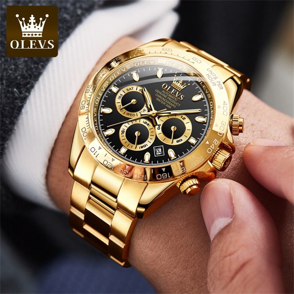 OLEVS 6638 Orologi da uomo Tou - Skeleton Automatic Watch Luxury Tourbillon recensione e prezzo