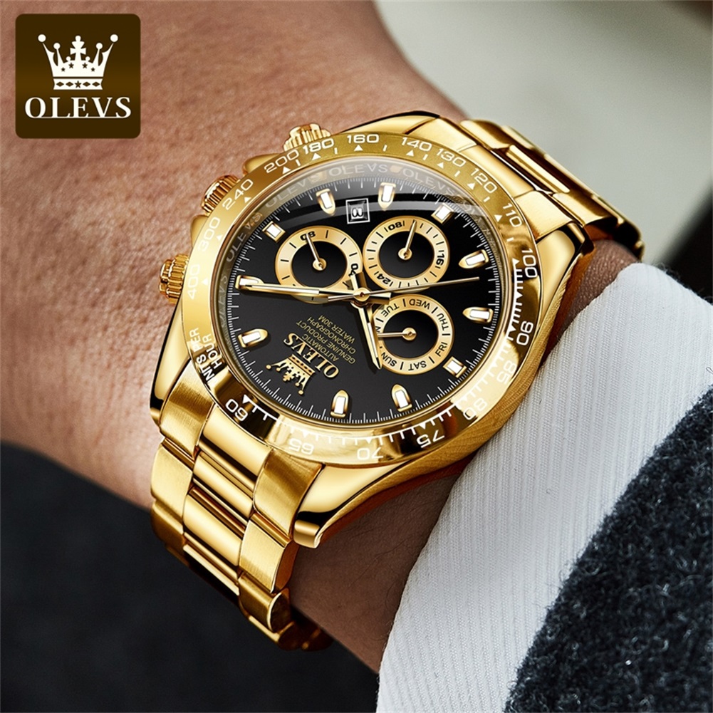 OLEVS 6638 Orologi da uomo Tou - Skeleton Automatic Watch Luxury Tourbillon recensione e prezzo