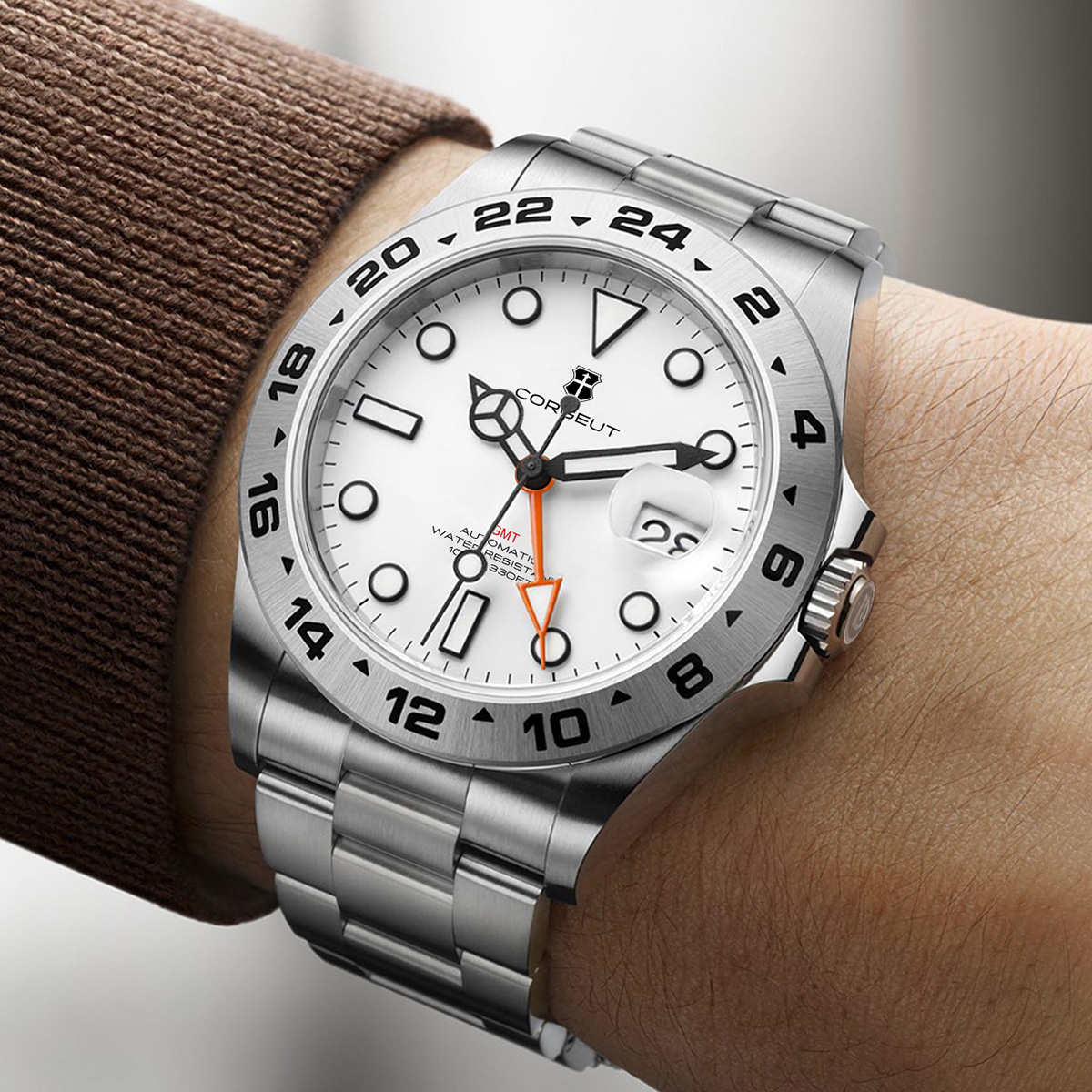 Personalizzato di Lusso 39mm N - Men Mechanical Watch Sapphire Crystal recensione e prezzo