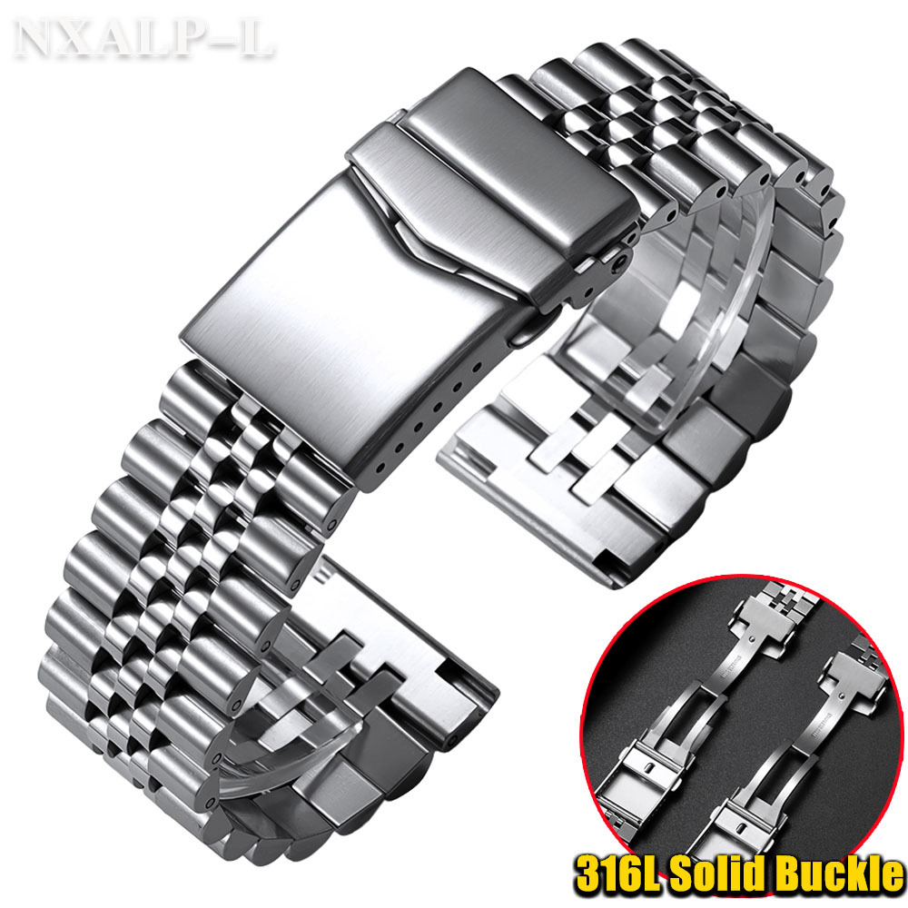 Cinturino in acciaio inossidab - Solid Stainless Steel Watch Bracelet Jubilee recensione e prezzo