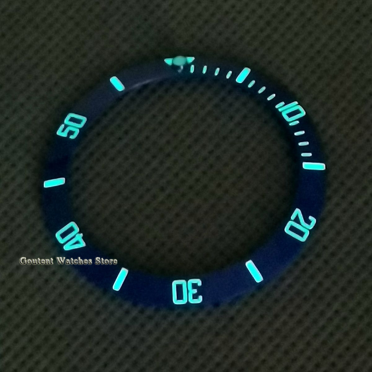 Nuovo 38mm Super blu luminoso  - Watch Bezel Insert Ceramic Luminous recensione e prezzo