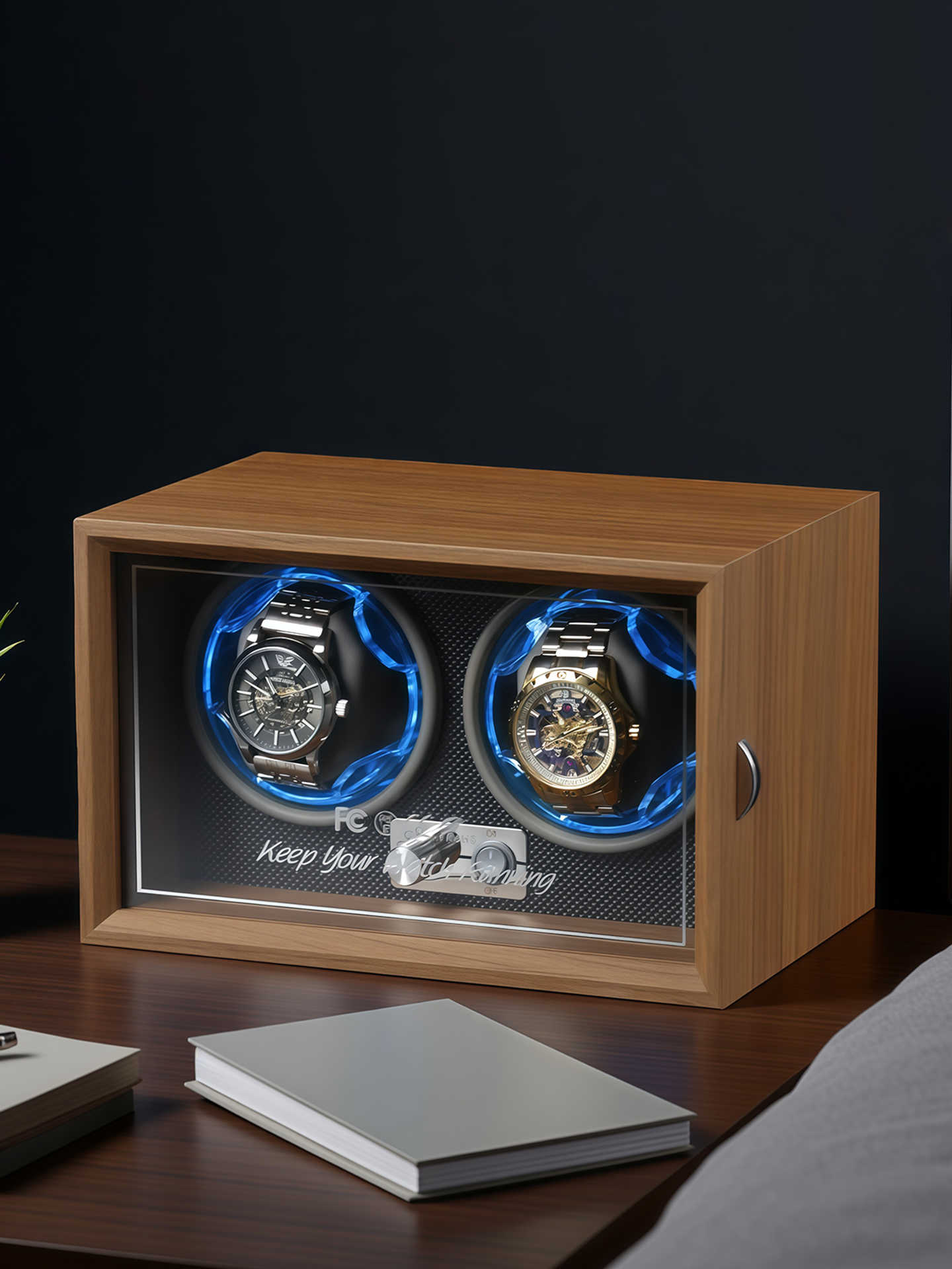 Avvolgitore per Orologi Doppio - Watch Winder Automatic Dual Watch Box recensione e prezzo