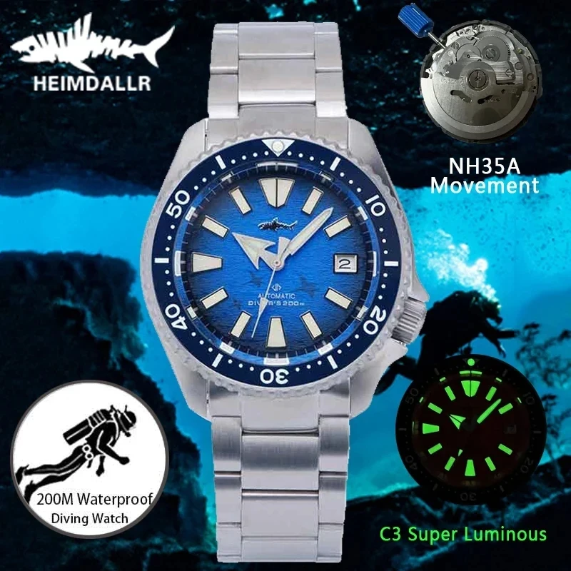 Heimdallr Nuovo Orologio Subac - Automatic Dive Watch 200M Nh35 Movement recensione e prezzo