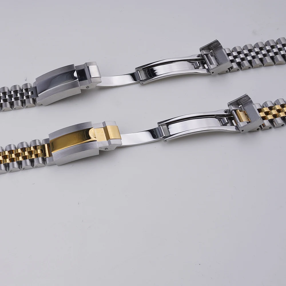 Rolamy 22mm Jubilee cinturino  - Solid Stainless Steel Watch Bracelet Jubilee recensione e prezzo