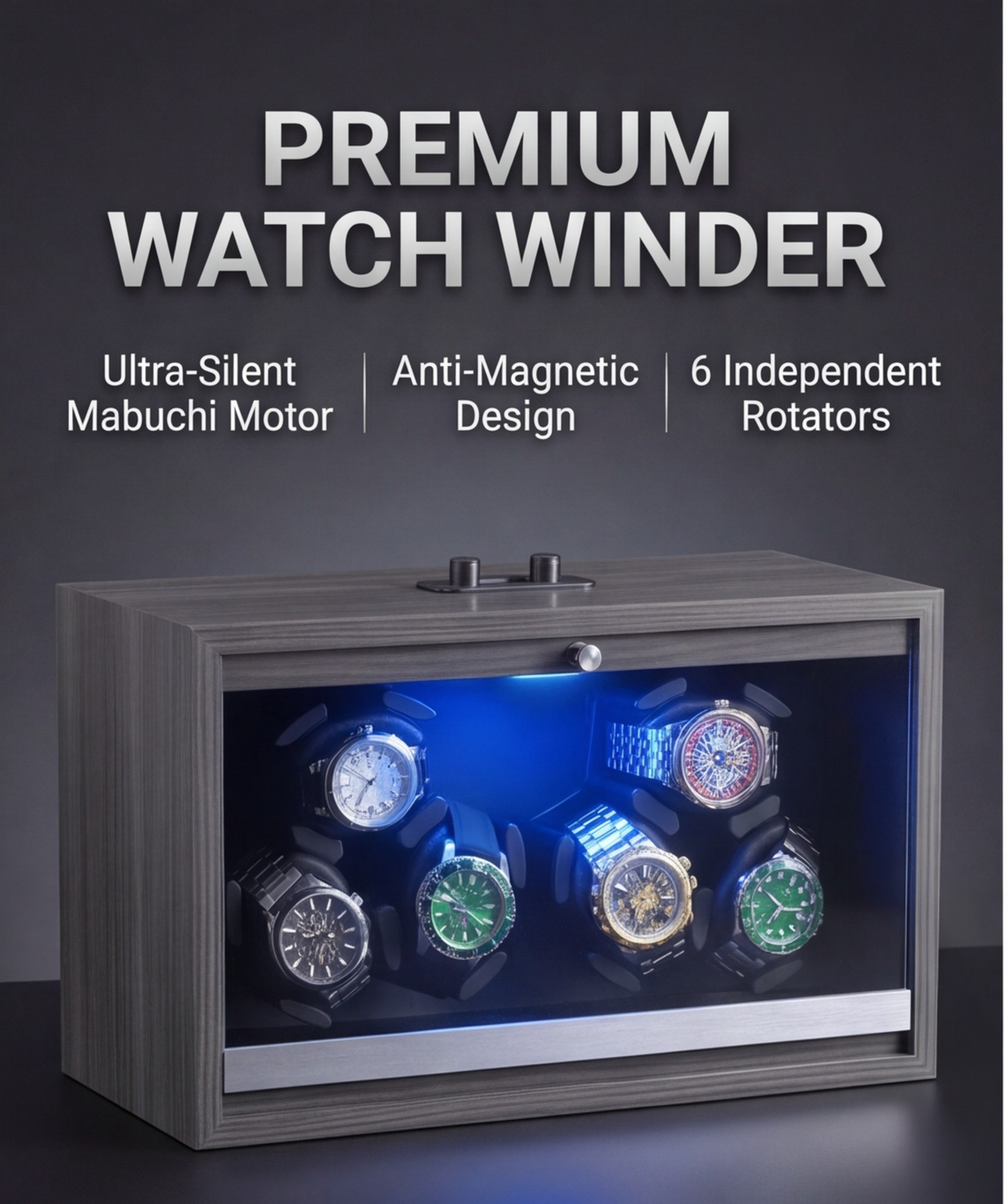 Avvolgitore Automatico Premium - Watch Winder Automatic Dual Watch Box recensione e prezzo