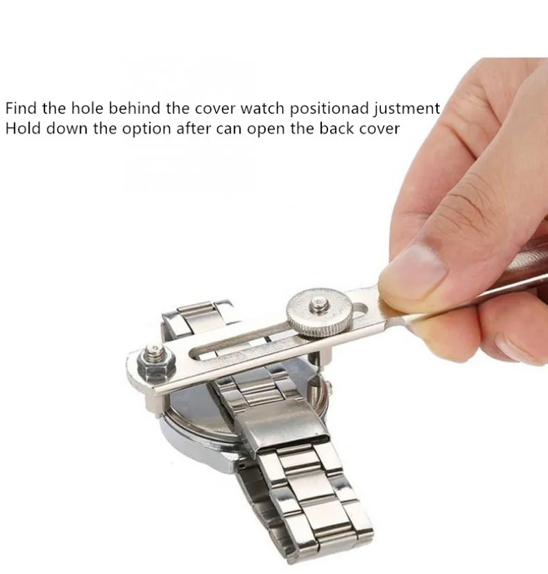 Orologio regolabile apri cassa - Watchmaker Repair Tool Kit Case Opener recensione e prezzo