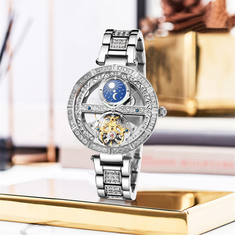Orologio da donna Orologio aut - Skeleton Automatic Watch Luxury Tourbillon recensione e prezzo
