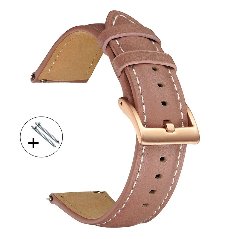 14mm 16mm 18mm 20mm 22mm cintu - Leather Watch Strap Quick Release 20Mm 22Mm recensione e prezzo