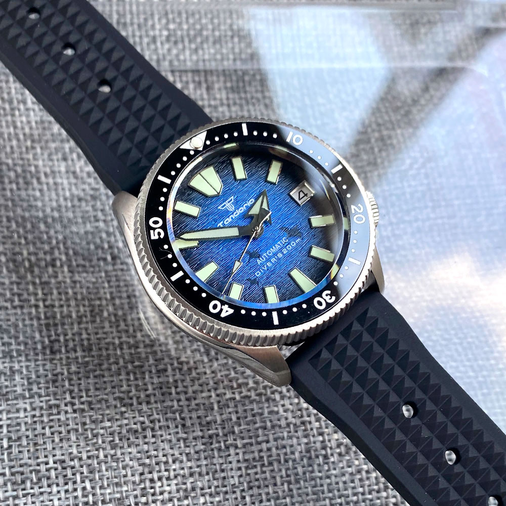 37mm Tandorio 200m Diving NH35 - Automatic Dive Watch 200M Nh35 Movement recensione e prezzo