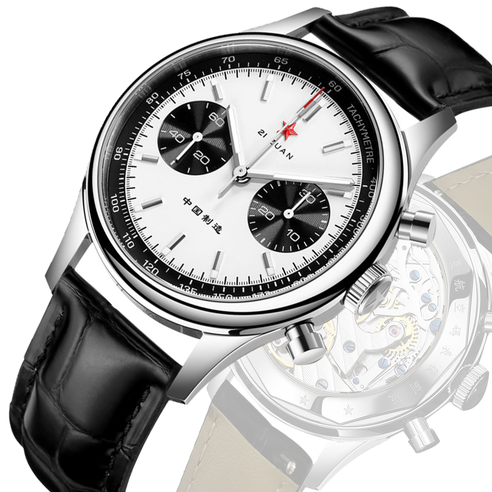 SEAKOSS 1963 Panda Cronografo  - Chronograph Mechanical Watch Seagull 1963 recensione e prezzo
