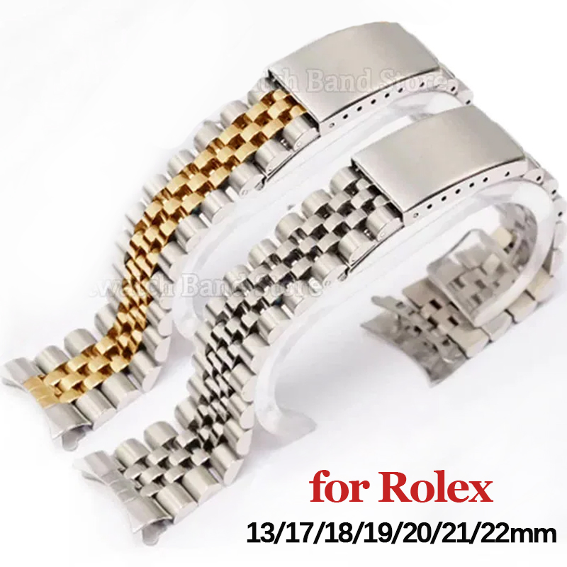 Cinturino per orologio in meta - Solid Stainless Steel Watch Bracelet Jubilee recensione e prezzo