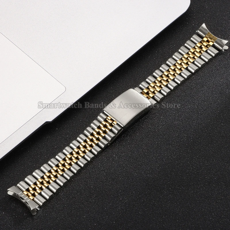 Cinturino per orologio in meta - Solid Stainless Steel Watch Bracelet Jubilee recensione e prezzo