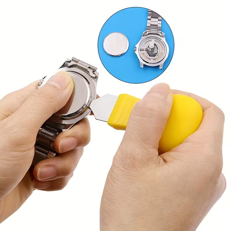 Strumento per aprire la cassa  - Watchmaker Repair Tool Kit Case Opener recensione e prezzo