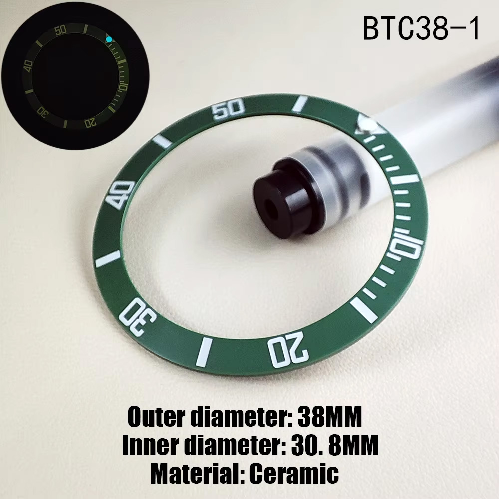 38mm * 30.8mm Lunetta per orol - Watch Bezel Insert Ceramic Luminous recensione e prezzo