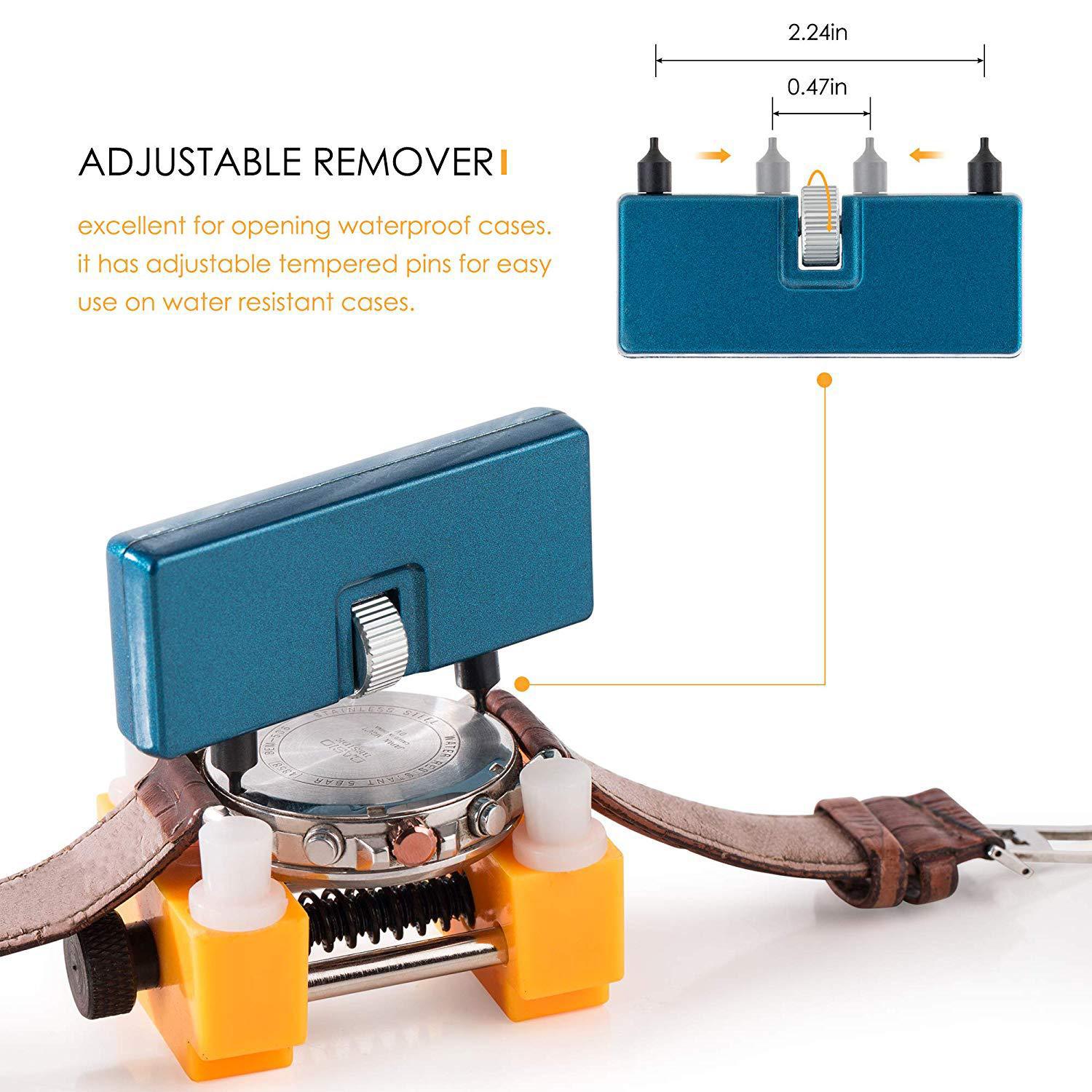 Chiave a vite per rimozione ch - Watchmaker Repair Tool Kit Case Opener recensione e prezzo