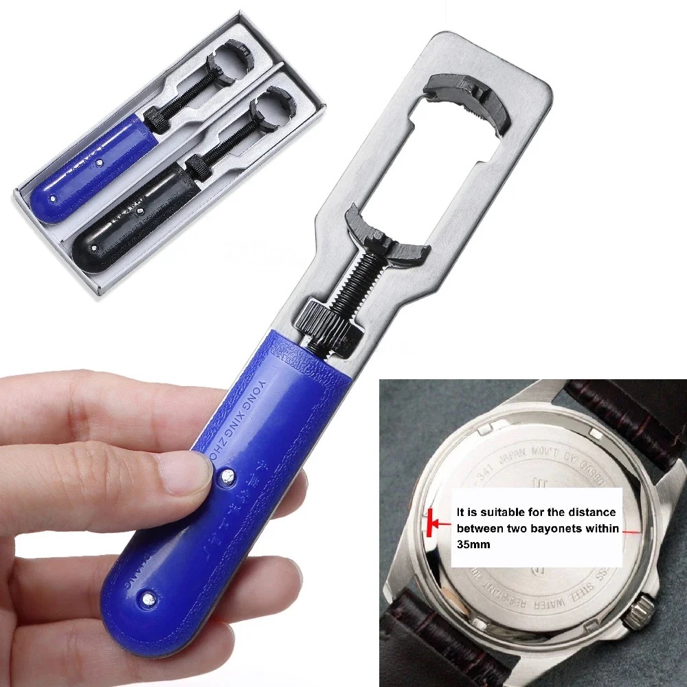 Chiave Regolabile 14-35mm per  - Watchmaker Repair Tool Kit Case Opener recensione e prezzo