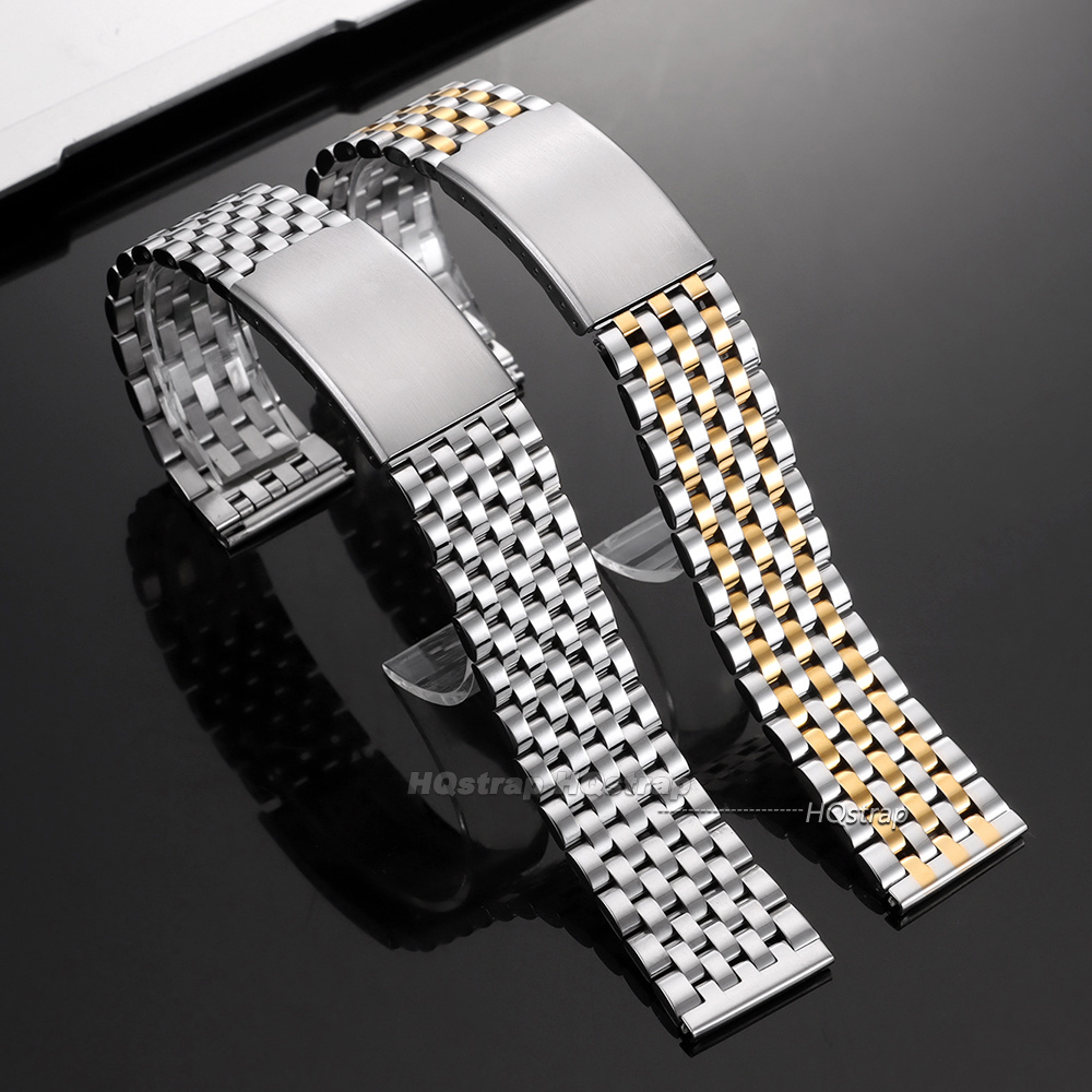 Nuovo Cinturino per Orologio i - Solid Stainless Steel Watch Bracelet Jubilee recensione e prezzo