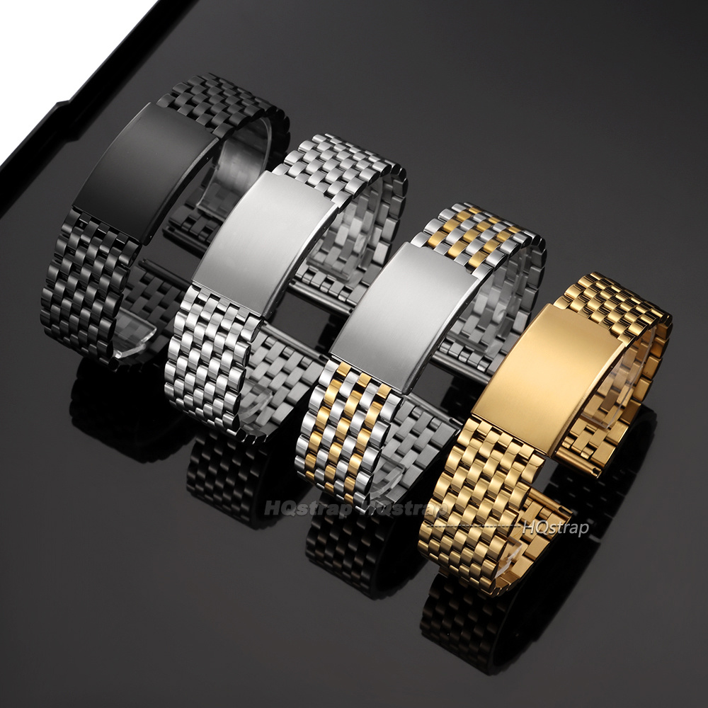 Nuovo Cinturino per Orologio i - Solid Stainless Steel Watch Bracelet Jubilee recensione e prezzo