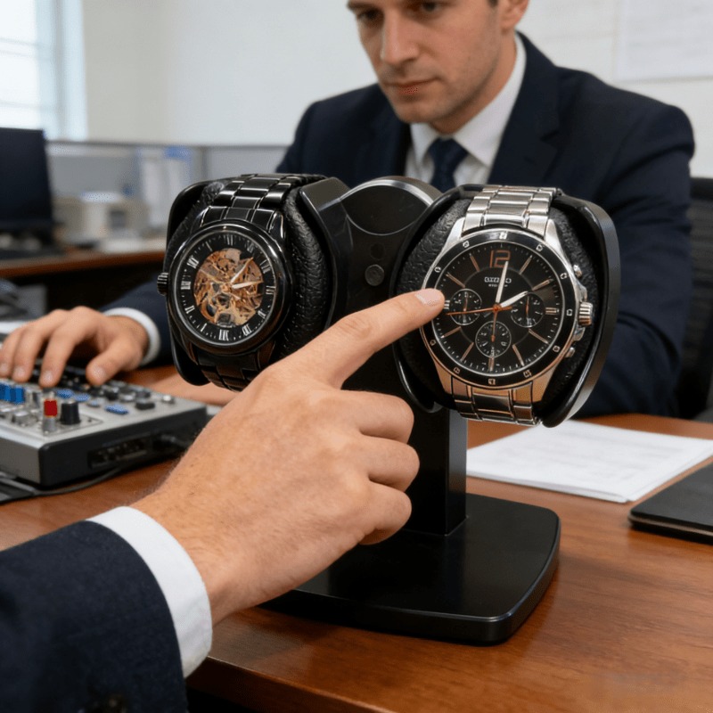 Scatola Porta Orologi con Dopp - Watch Winder Automatic Dual Watch Box recensione e prezzo