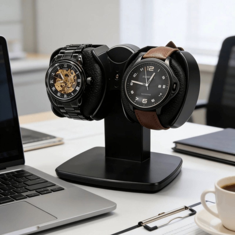 Scatola Porta Orologi con Dopp - Watch Winder Automatic Dual Watch Box recensione e prezzo