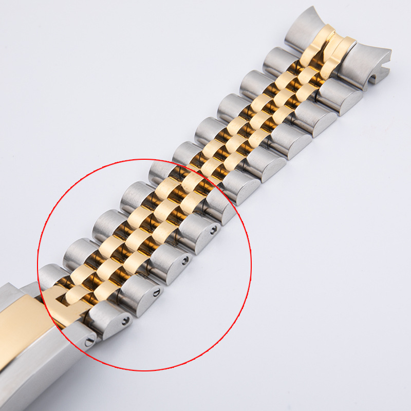 Bracciale in acciaio massiccio - Solid Stainless Steel Watch Bracelet Jubilee recensione e prezzo