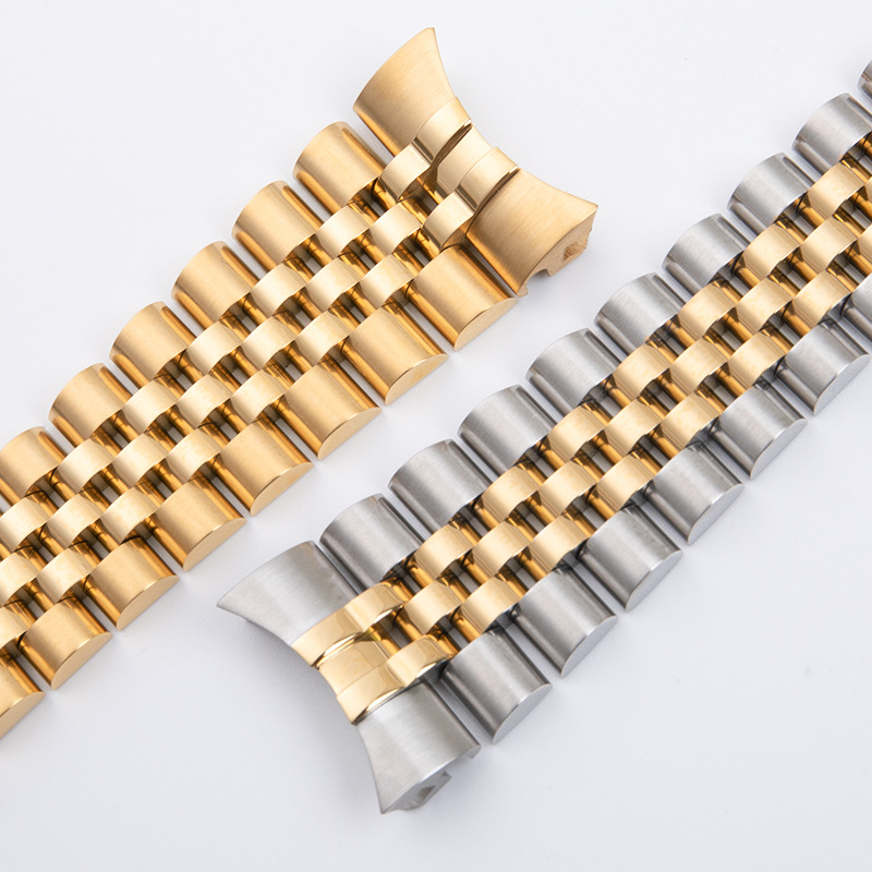 Bracciale in acciaio massiccio - Solid Stainless Steel Watch Bracelet Jubilee recensione e prezzo