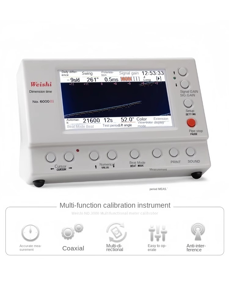 Strumenti diagnostici MTG-6000 - Timegrapher Watch Calibration Timing Machine recensione e prezzo