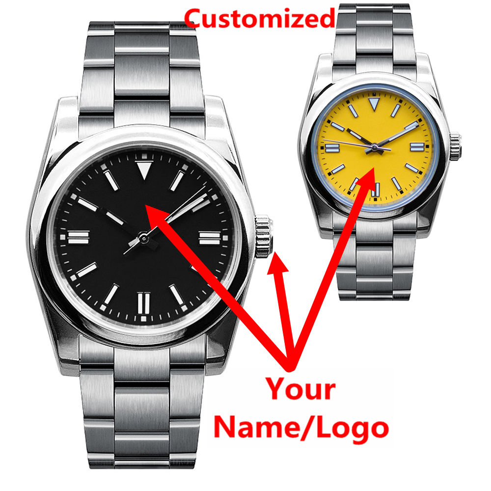 Orologio da uomo con logo pers - Men Mechanical Watch Sapphire Crystal recensione e prezzo