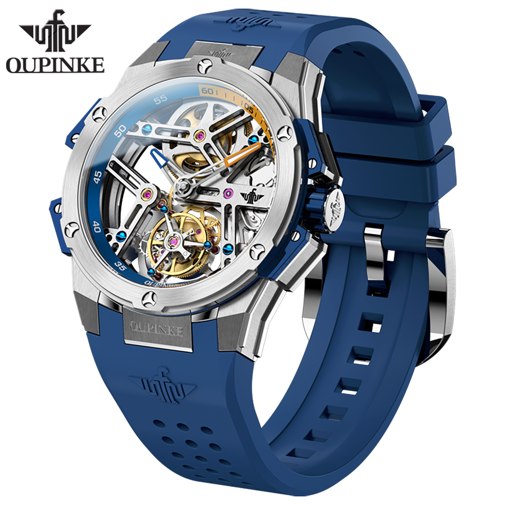 OUPINKE 8003 Real Tourbillon O - Skeleton Automatic Watch Luxury Tourbillon recensione e prezzo