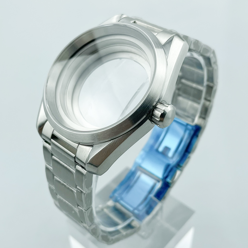 HQ 10ATM WR 41MM Cassa per oro - Sapphire Watch Crystal Double Domed recensione e prezzo