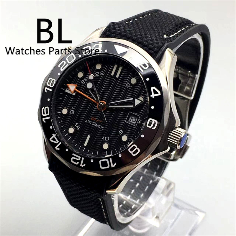 BLIGER 41mm NH34 GMT nero mecc - Watch Bezel Insert Ceramic Luminous recensione e prezzo