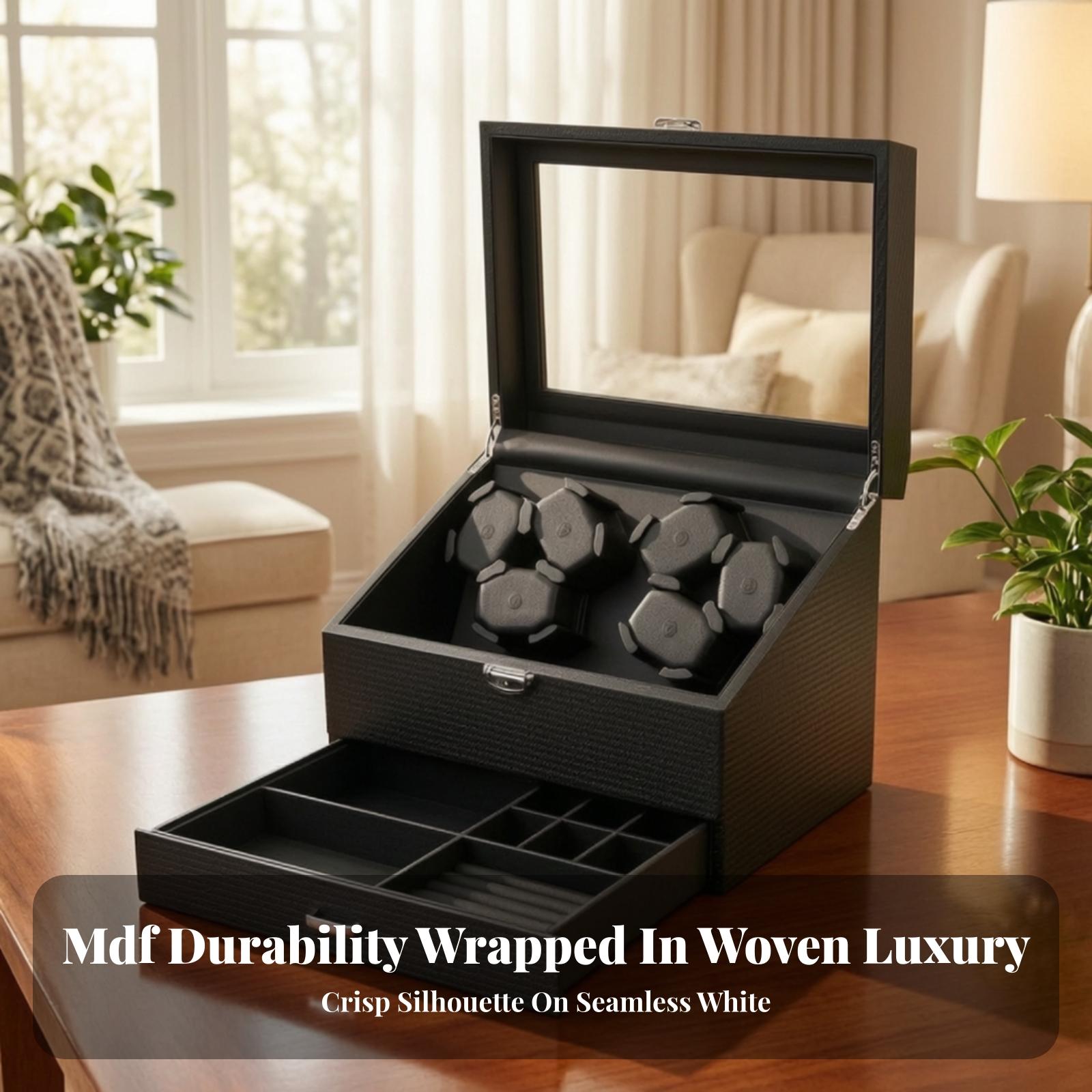 Scatola Porta Orologi e Gioiel - Watch Winder Automatic Dual Watch Box recensione e prezzo