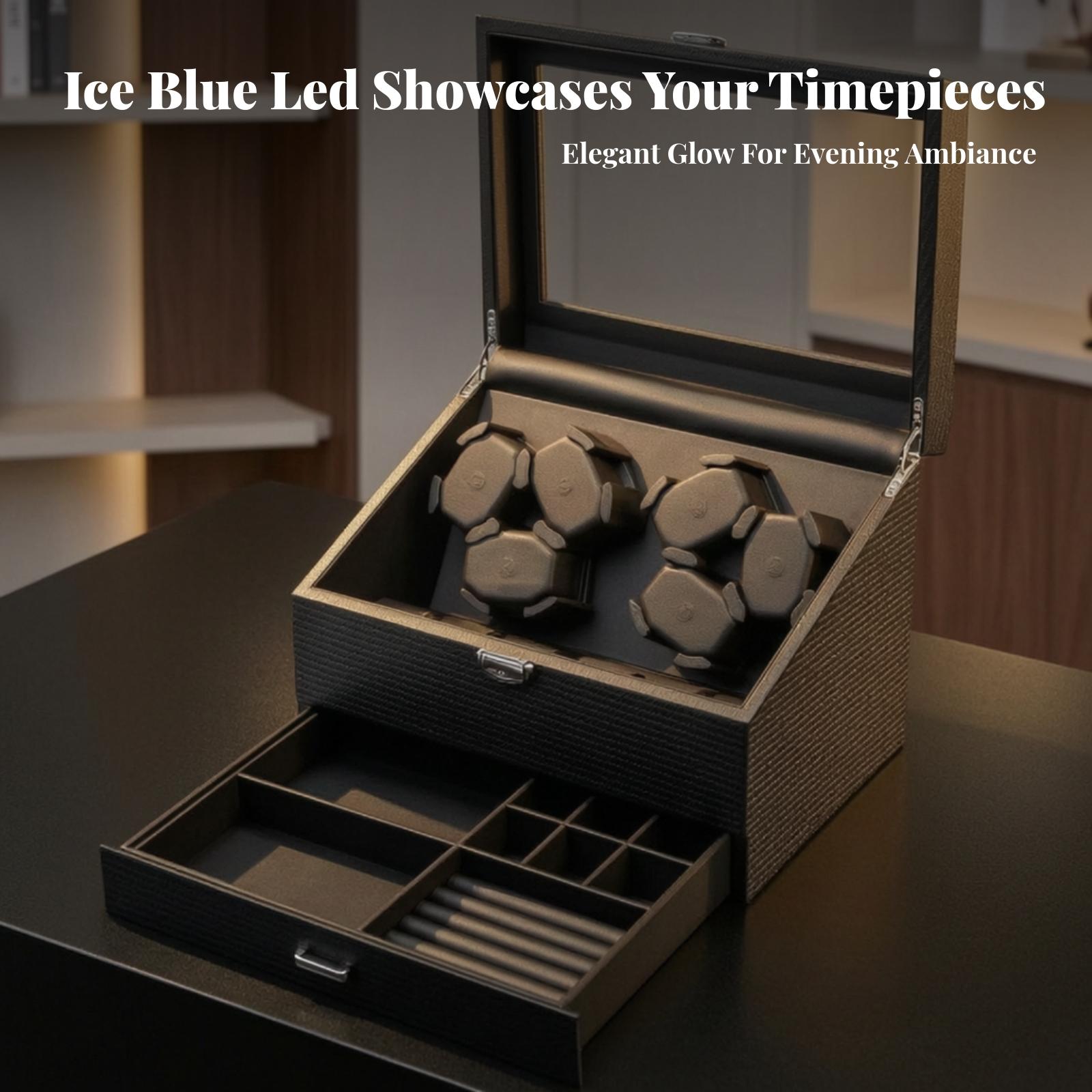 Scatola Porta Orologi e Gioiel - Watch Winder Automatic Dual Watch Box recensione e prezzo