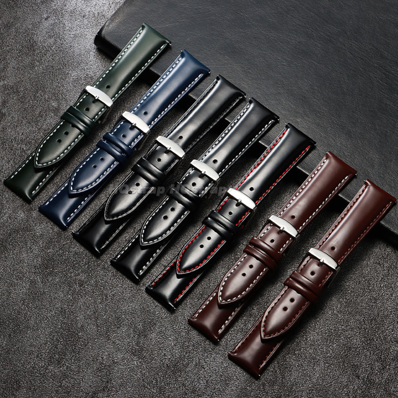 Cinturino in Vera Pelle Lucida - Leather Watch Strap Quick Release 20Mm 22Mm recensione e prezzo