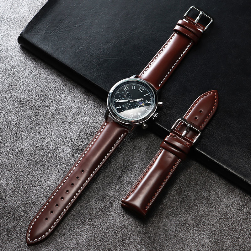 Cinturino in Vera Pelle Lucida - Leather Watch Strap Quick Release 20Mm 22Mm recensione e prezzo
