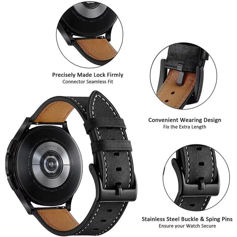 Per Huawei Watch 5 4 3 Pro cin - Leather Watch Strap Quick Release 20Mm 22Mm recensione e prezzo
