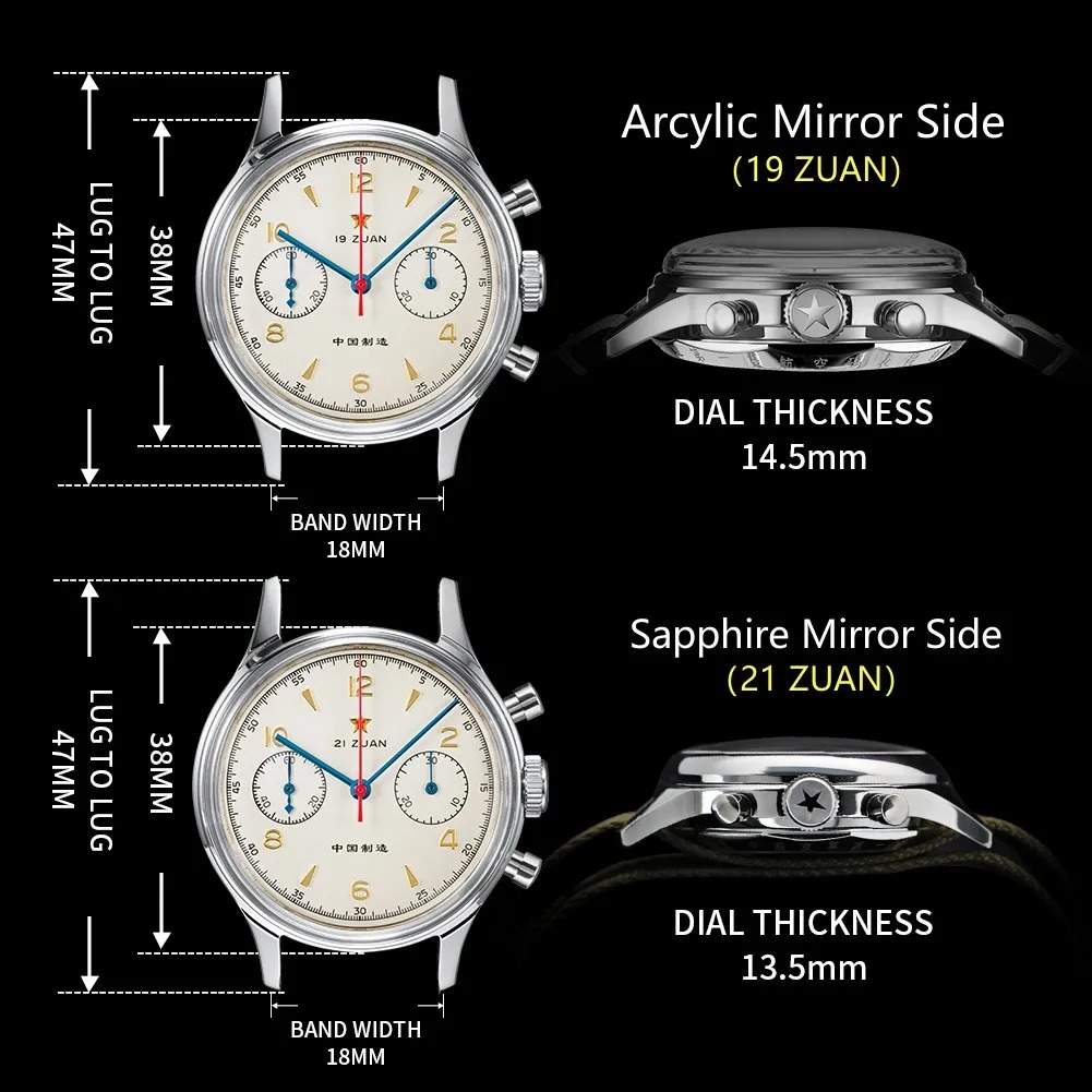 SEAKOSS 1963 Cronografo 40mm 3 - Chronograph Mechanical Watch Seagull 1963 recensione e prezzo